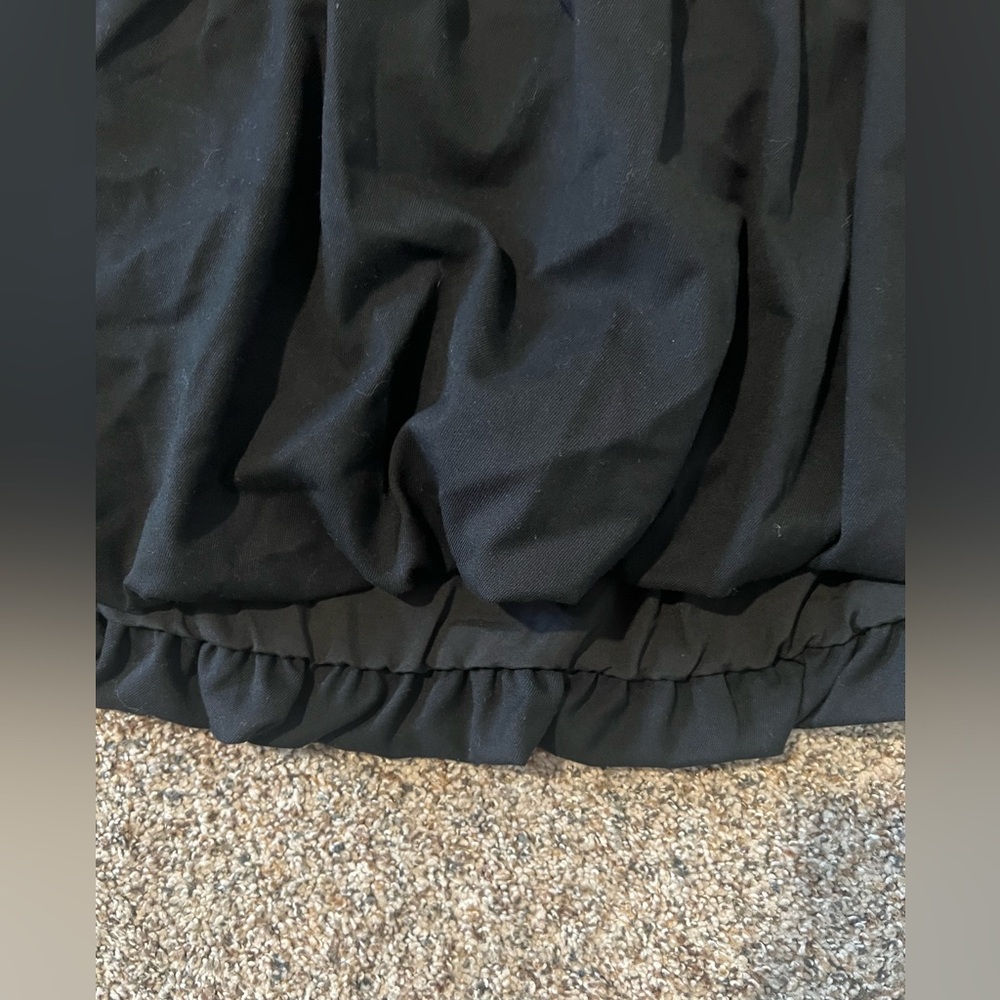 Hollister Black A-Line Bubble Skort - Picture 2 of 4